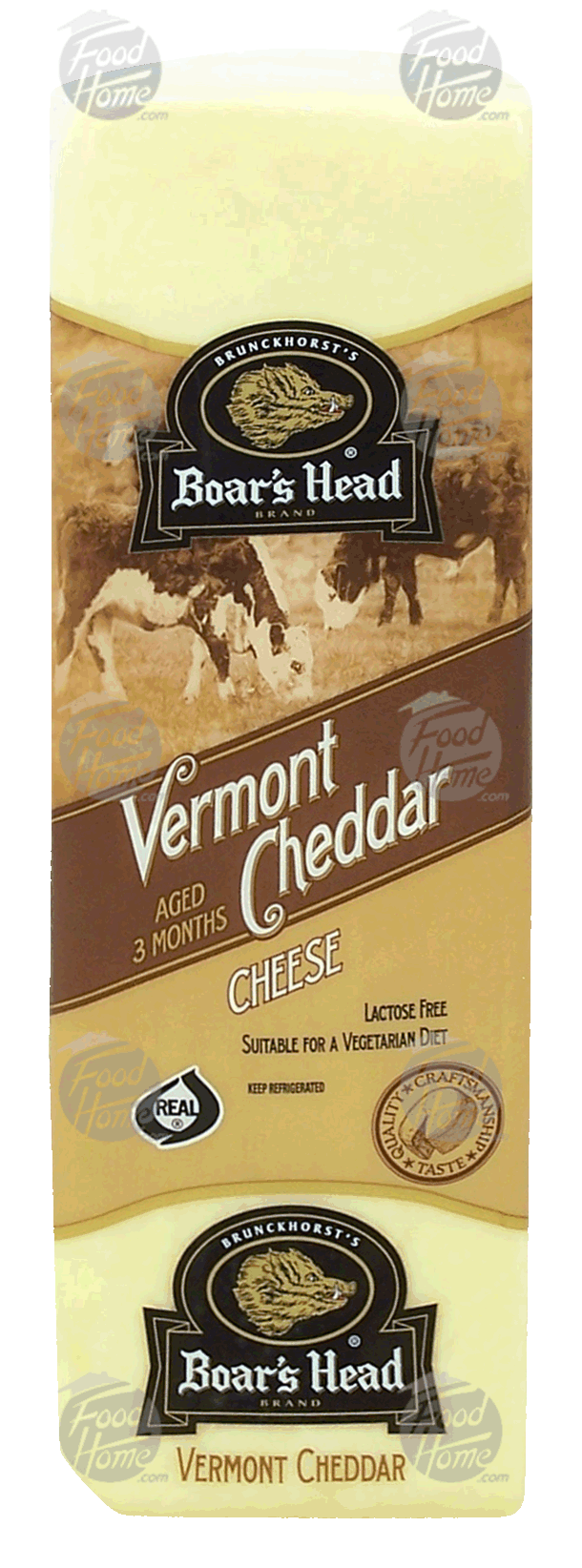 Boar's Head  white vermont cheddar cheese Full-Size Picture